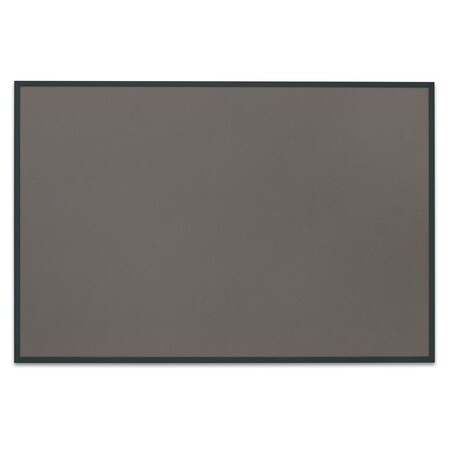 United Visual Products Corkboard, Fabric, Bronze, 1 Door, 36 x 36" UV302-BRONZE-ULTMAR